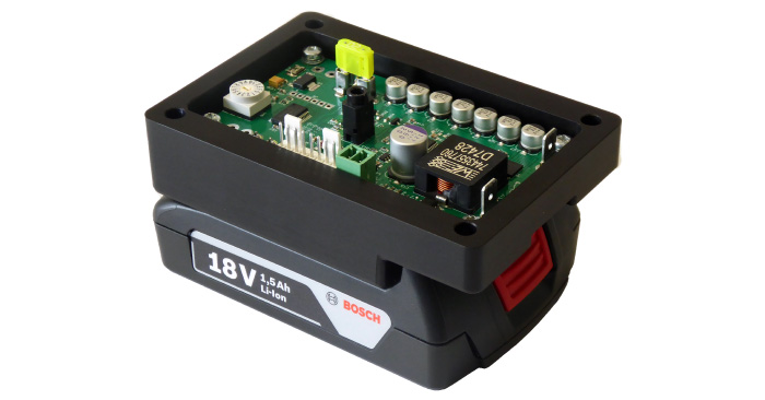 Bosch battery pack voltage regulator