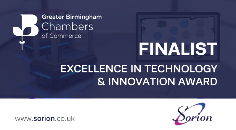 Sorion shortlisted for Technology and Innovation award